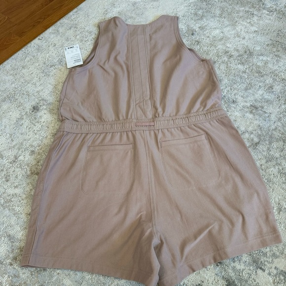 NWT Athleta Farallon Romper 1X Latte Mocha - Picture 12 of 13